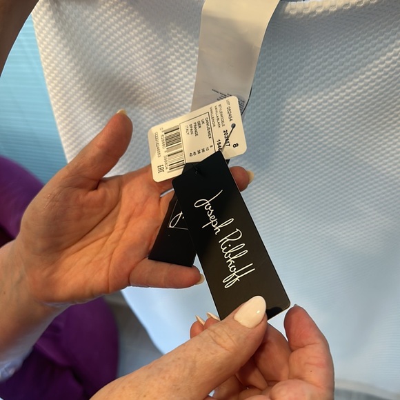 Joseph ribkoff white skirt brand new NWT few - Picture 4 of 5